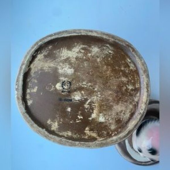 Vintage 1950s GiftCraft Monk “Thou Shalt Not Steal” Cookie Jar Collectible, 9.5” - Picture 4 of 5